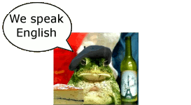 we speak english