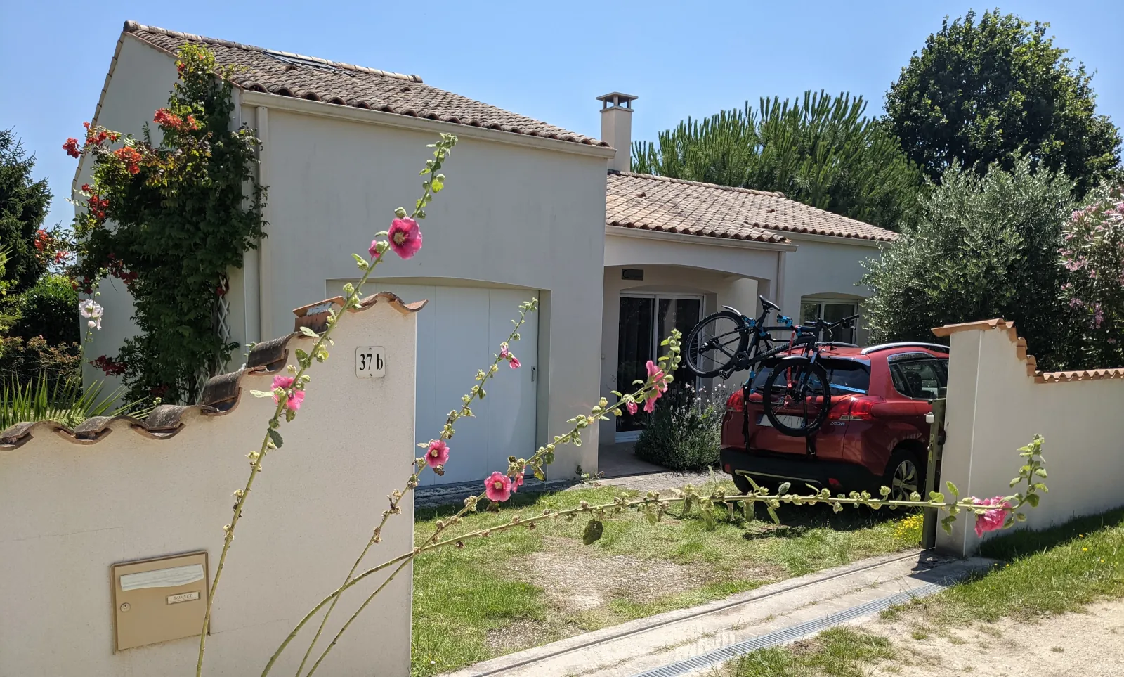 photo arrivée maison